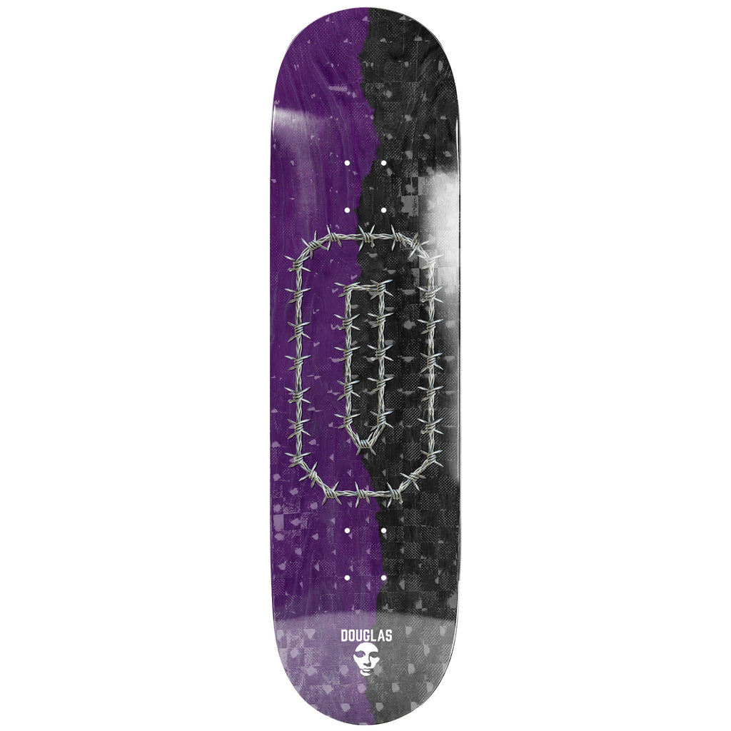 Opera Skateboard Deck Josh Douglas Big O Purple/Black 8.5" x 32.325"