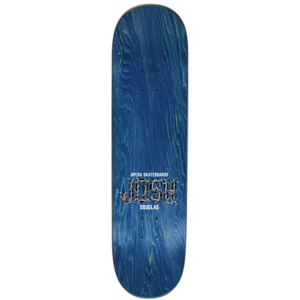 Opera Skateboard Deck Josh Douglas Big O Purple/Black 8.5" x 32.325"