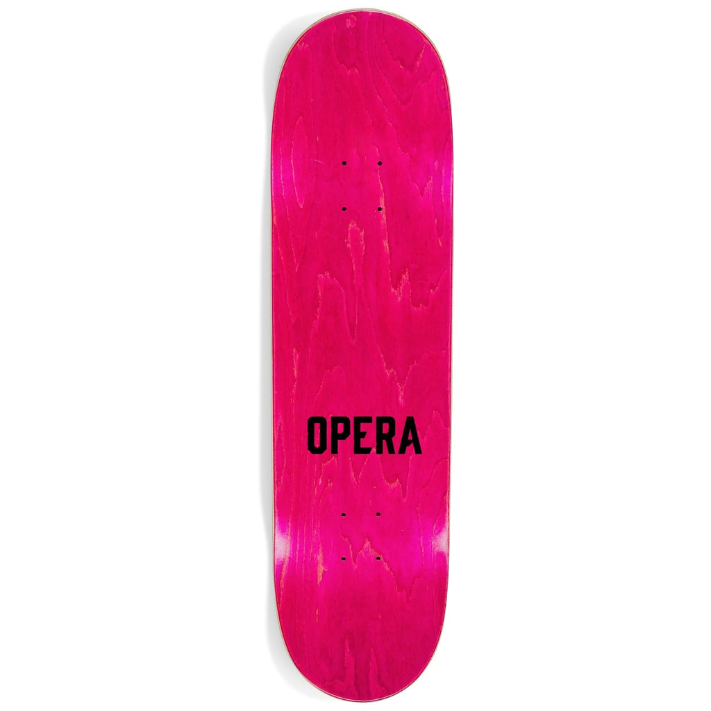 Opera Skateboard Deck Face Black 8.0" x 31.6"
