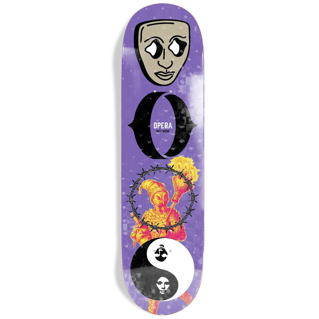 Opera Skateboard Deck Trey Wood Piece 8.25" x 32"