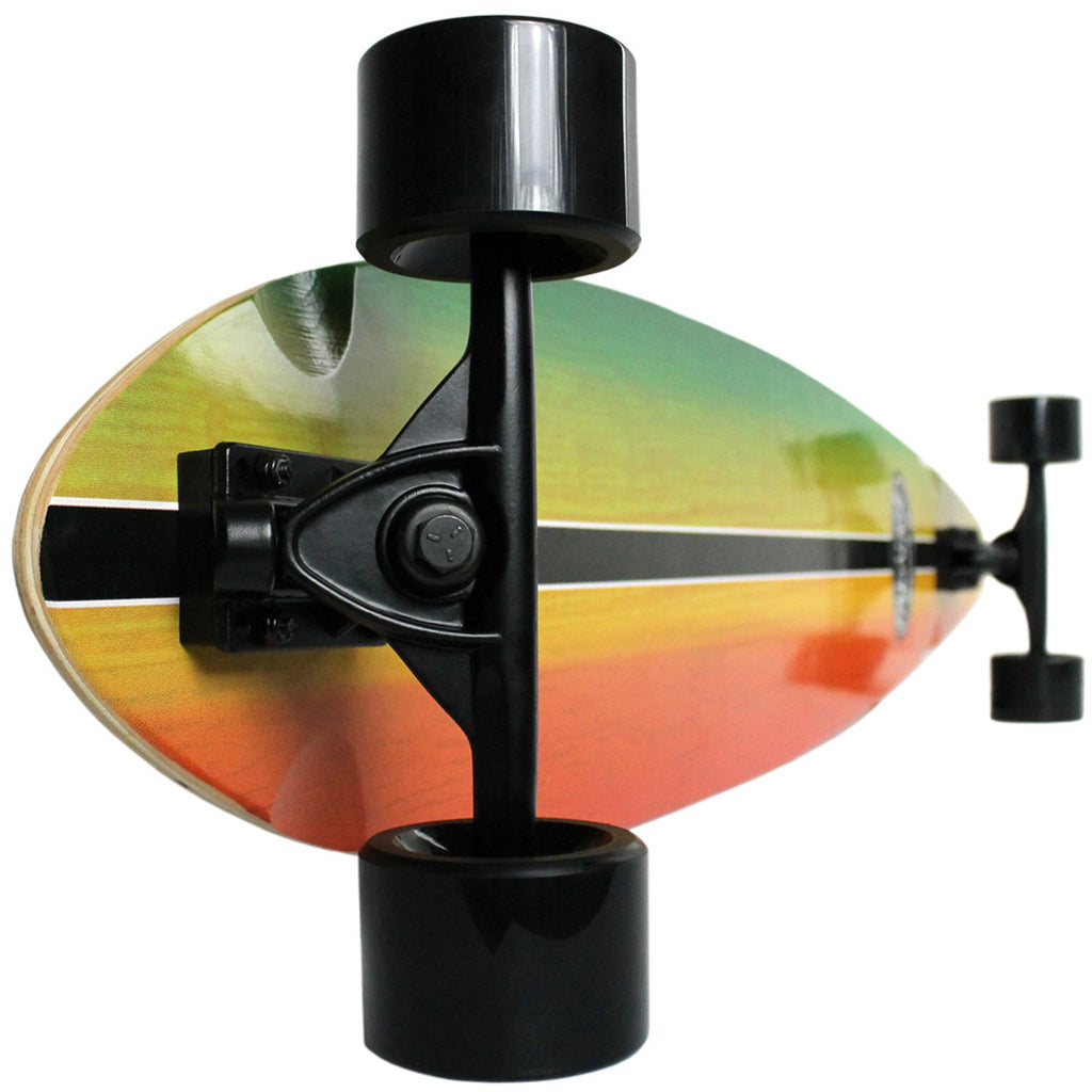 Paradise Longboard Rasta Stain Complete