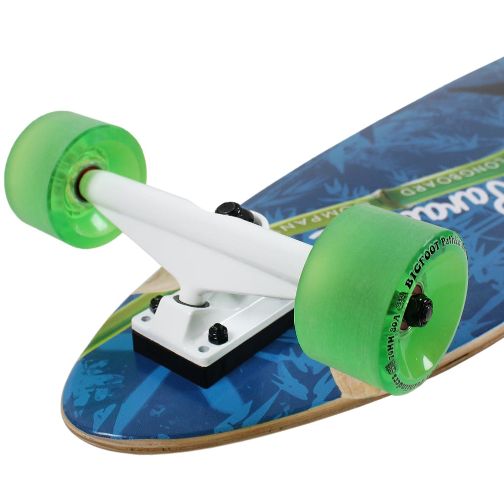 Paradise Longboard Lazy Bamboo Panda Complete