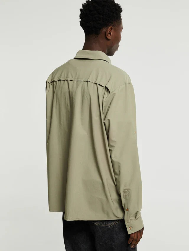 PATAGONIA Camicai Men's Long-Sleeved Self-Guided Sun Shirt cod. 41825 RIVER ROCK GREEN