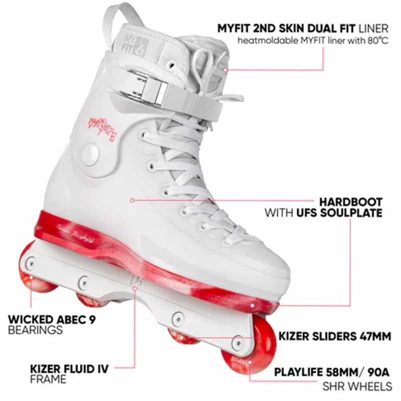 Playlife Rave Tomo Pro Aggressive Skates