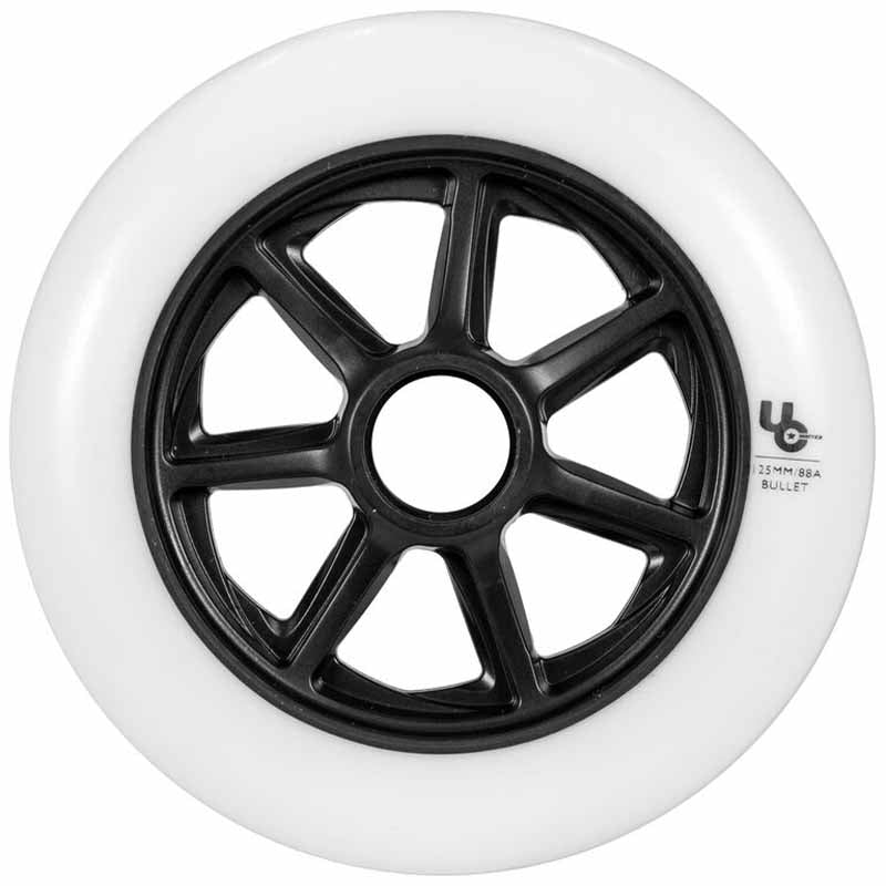 UnderCover Team Blank 125mm/88A Wheels (Pack of 3)
