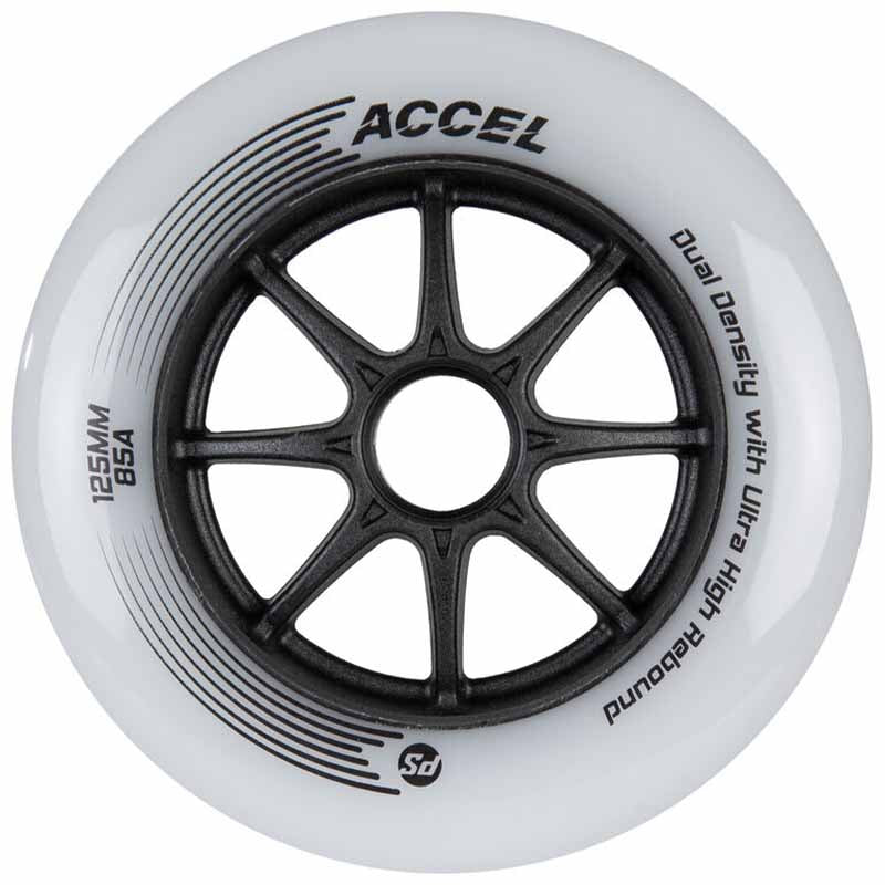 Powerslide ACCEL 125mm/85A Wheels (Pack of 6)