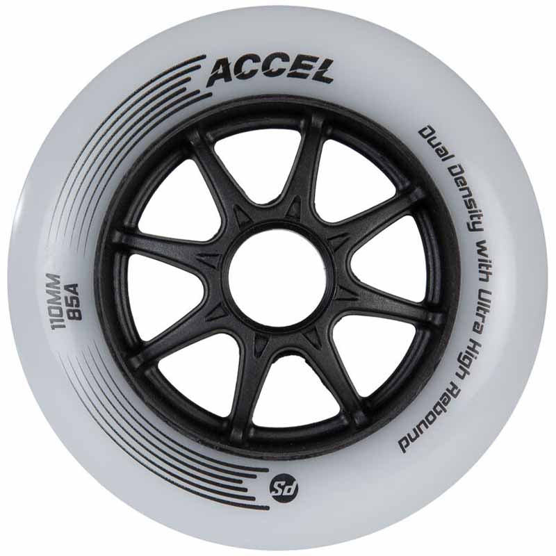 Powerslide ACCEL 110mm/85A Wheels (Pack of 8)