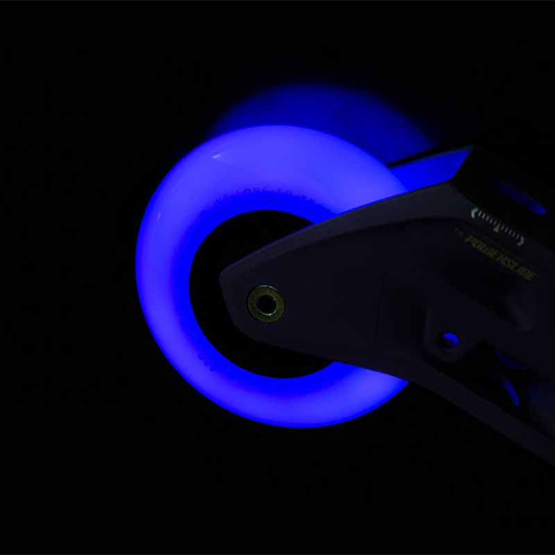 Powerslide Neons LED 110mm/85A Wheels (Pack of 3)