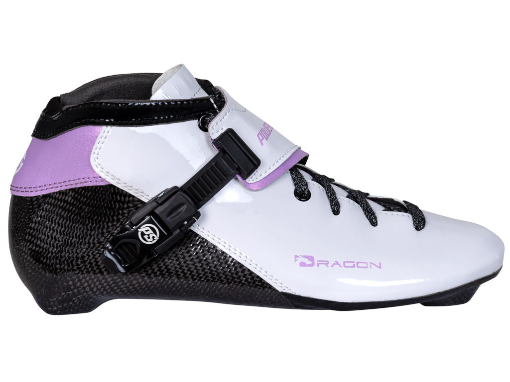 Powerslide Dragon White Boot Only