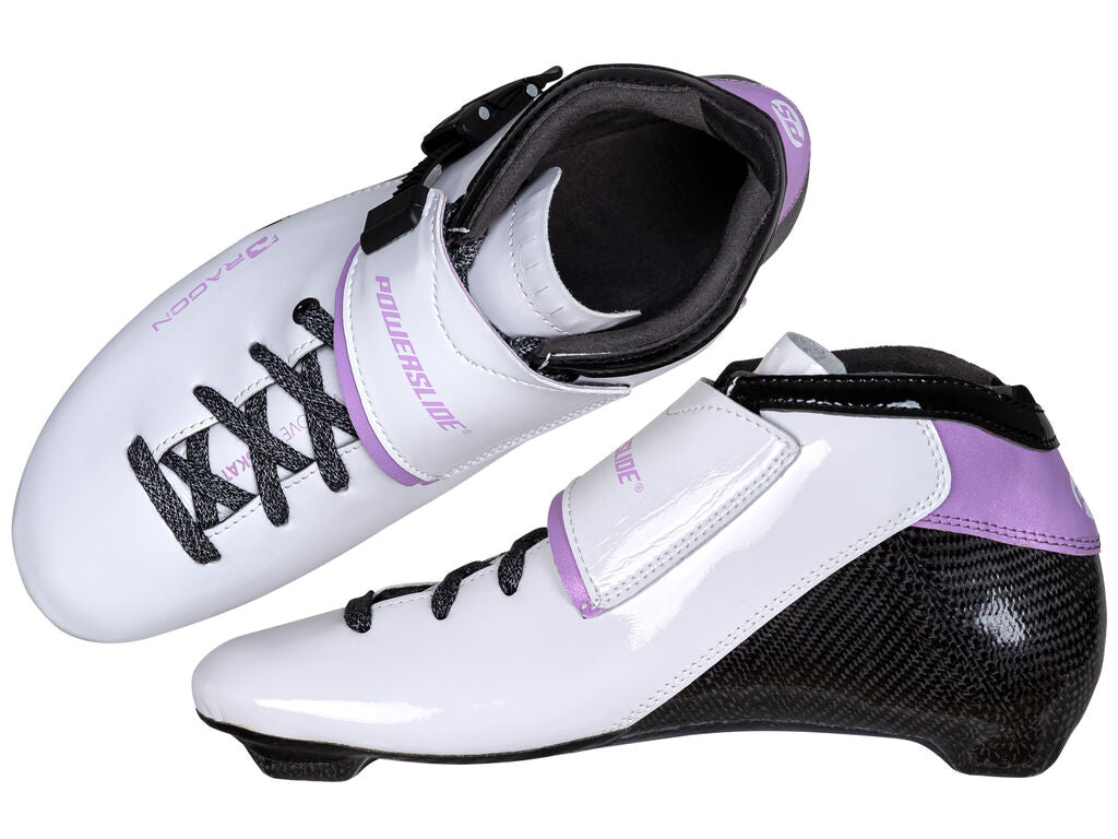 Powerslide Dragon White Boot Only