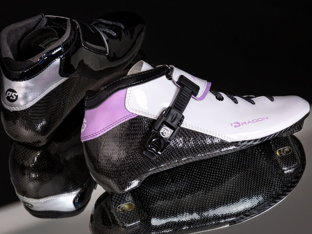 Powerslide Dragon White Boot Only