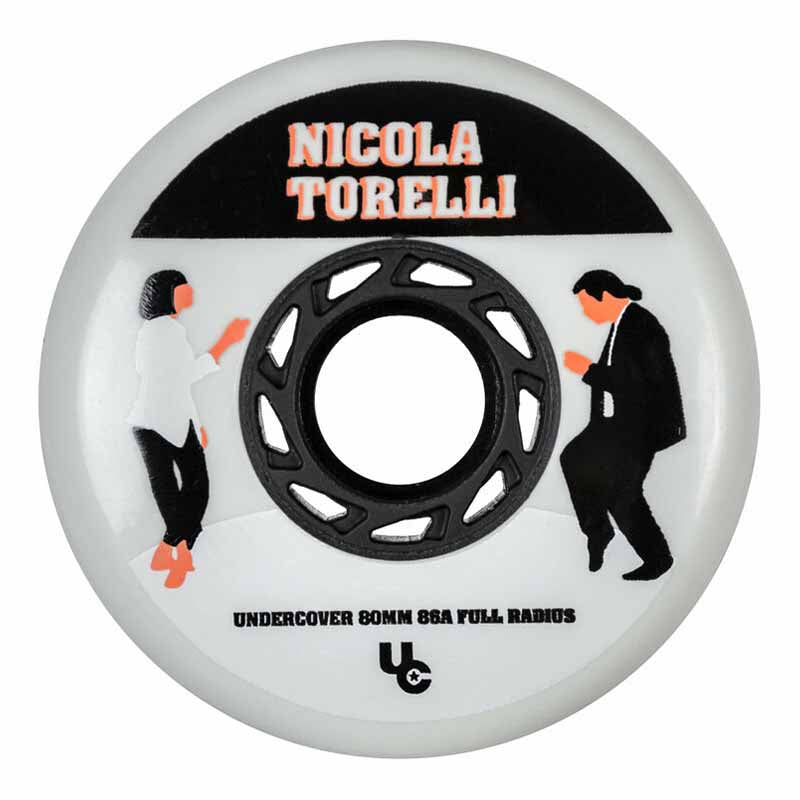 Undercover Nicola Torelli Movies 80mm/86A Wheels (Pack of 4)