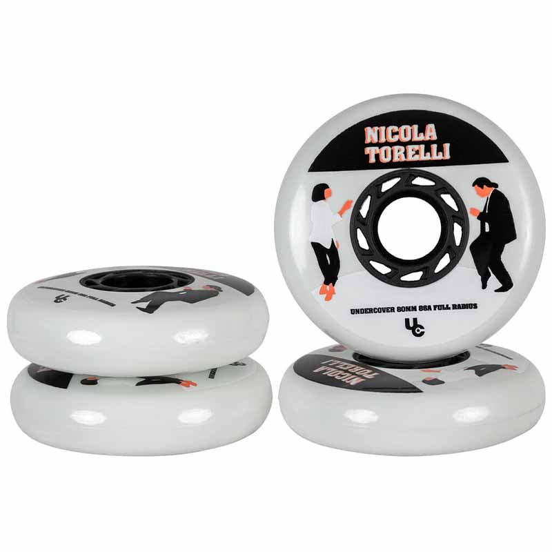 Undercover Nicola Torelli Movies 80mm/86A Wheels (Pack of 4)