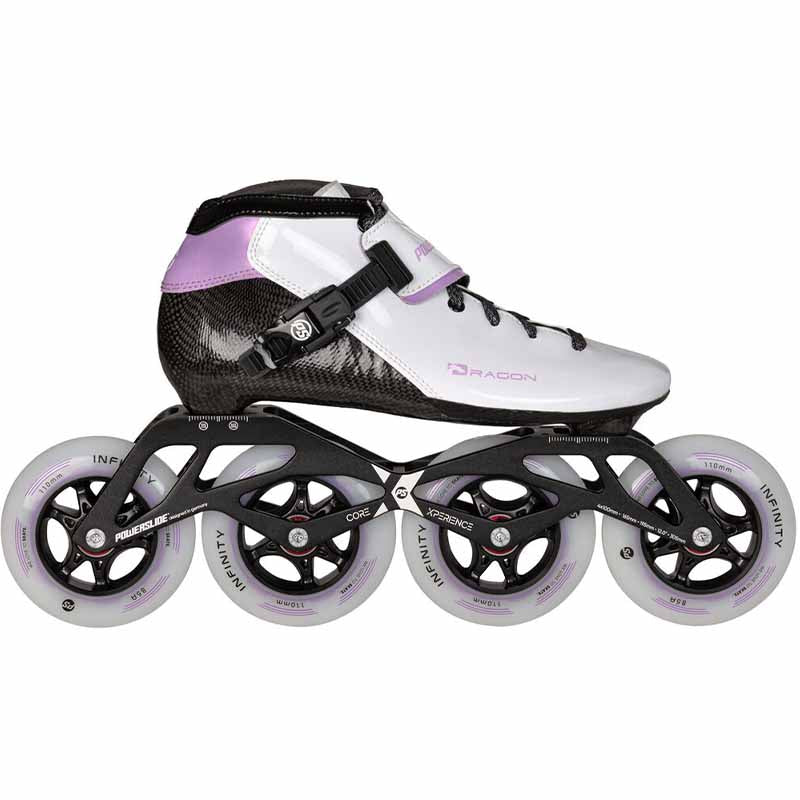 Powerslide Dragon White 110 Racing Skates
