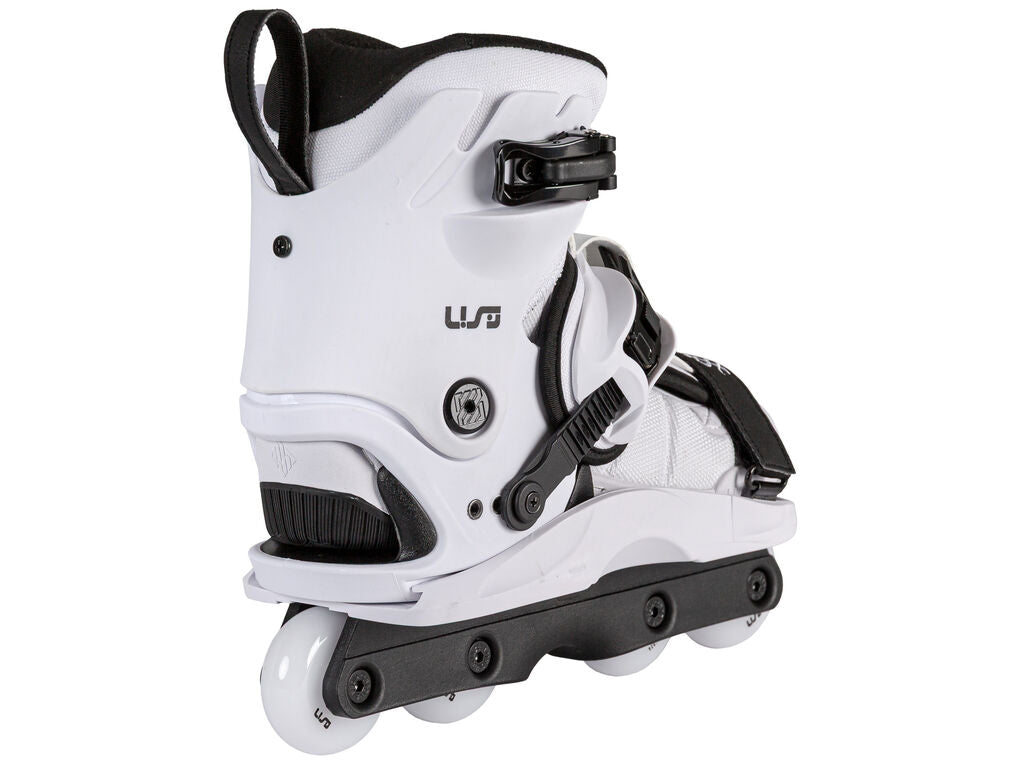USD Shadow Team White Aggressive Skates