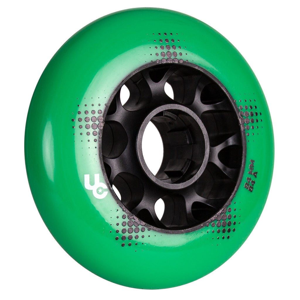 Undercover Team Pro Green 84mm/84A Wheels (Pack of 4)