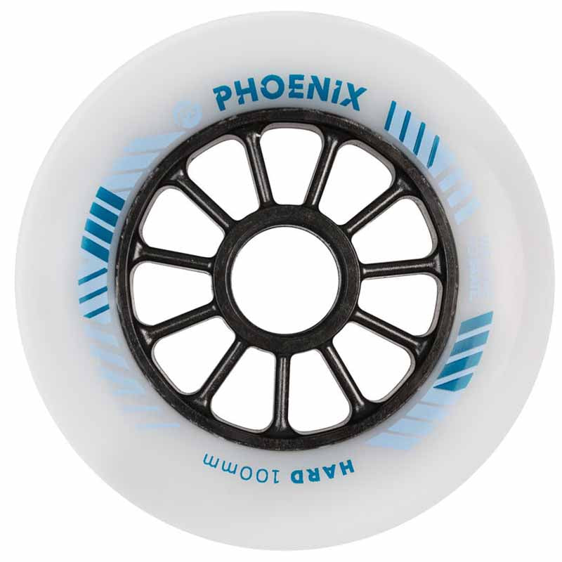 Powerslide Phoenix DD Hard 100mm/86A Wheels (Pack of 8)