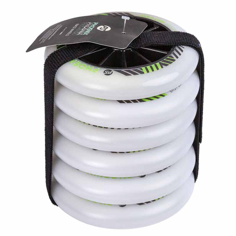 Powerslide Phoenix DD Medium 125mm/84A Wheels (Pack of 6)