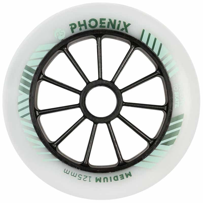 Powerslide Phoenix DD Medium 125mm/84A Wheels (Pack of 6)