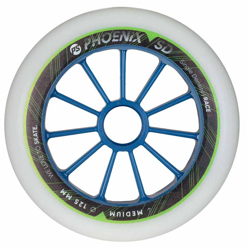 Powerslide Phoenix SD Medium 125mm/84A Wheels (Pack of 6)