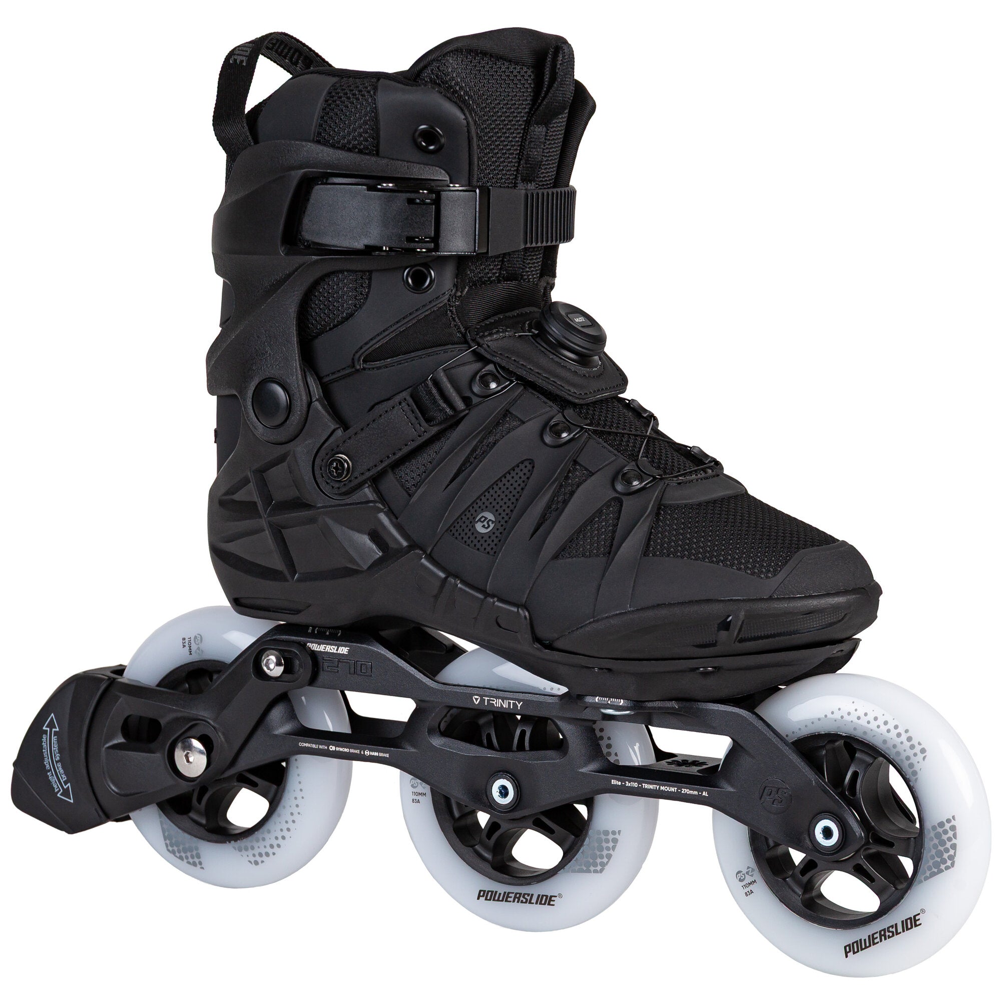 Powerslide Phuzion Argon KPU PDS Black 110