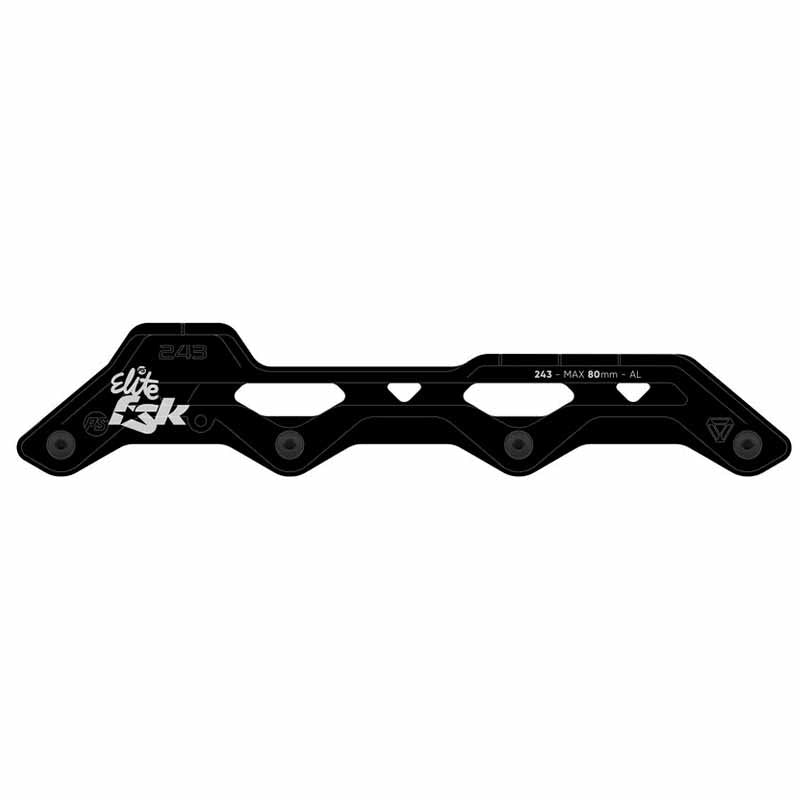 Powerslide Elite FSK cast AL 243/4x80 Black, TRI Frame