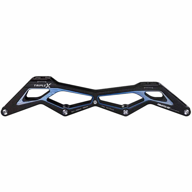 Powerslide Triple X 13.2/4x110 Black/Blue 195 Frame