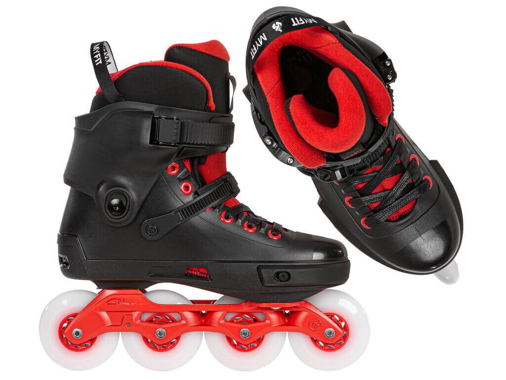 Powerslide Next 80 Black Red Skates
