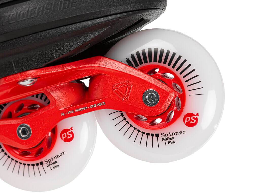 Powerslide Next 80 Black Red Skates