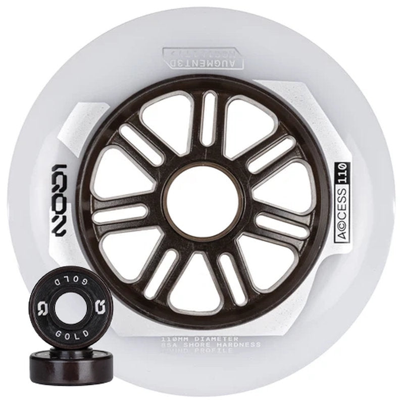Iqon Access Combo Natural 110mm/85A Wheels (Pack of 3)