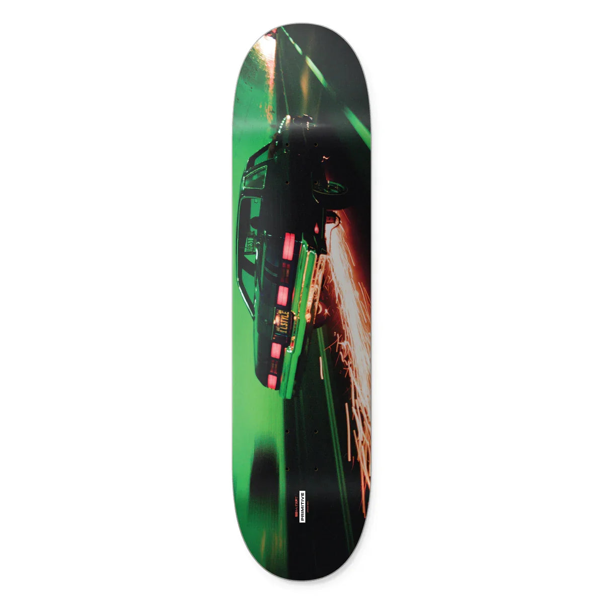 Primitive Scrape Skateboard Deck - 8.0″ Multicolor