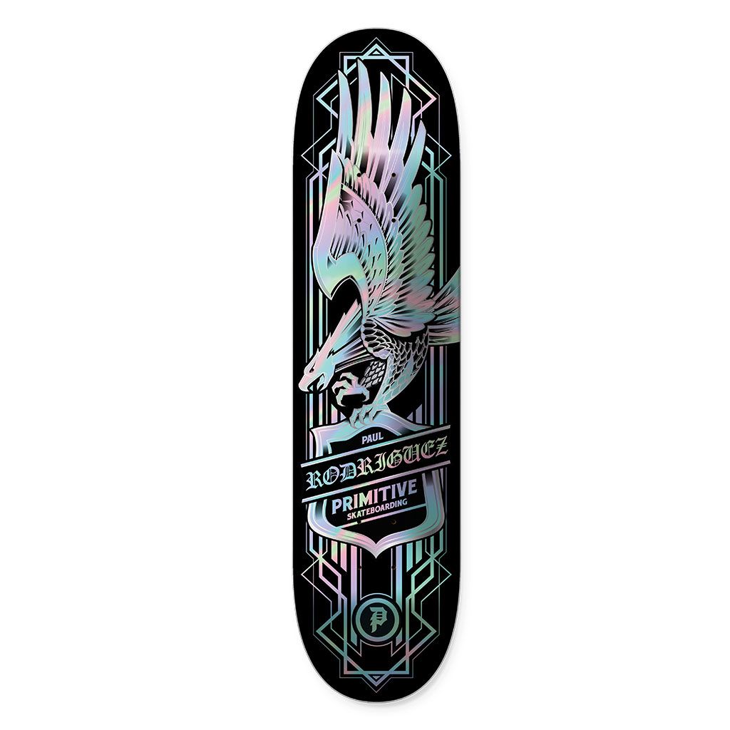 Primitive Rodriguez Eagle Spectra Skateboard Deck - 8.25″ Black