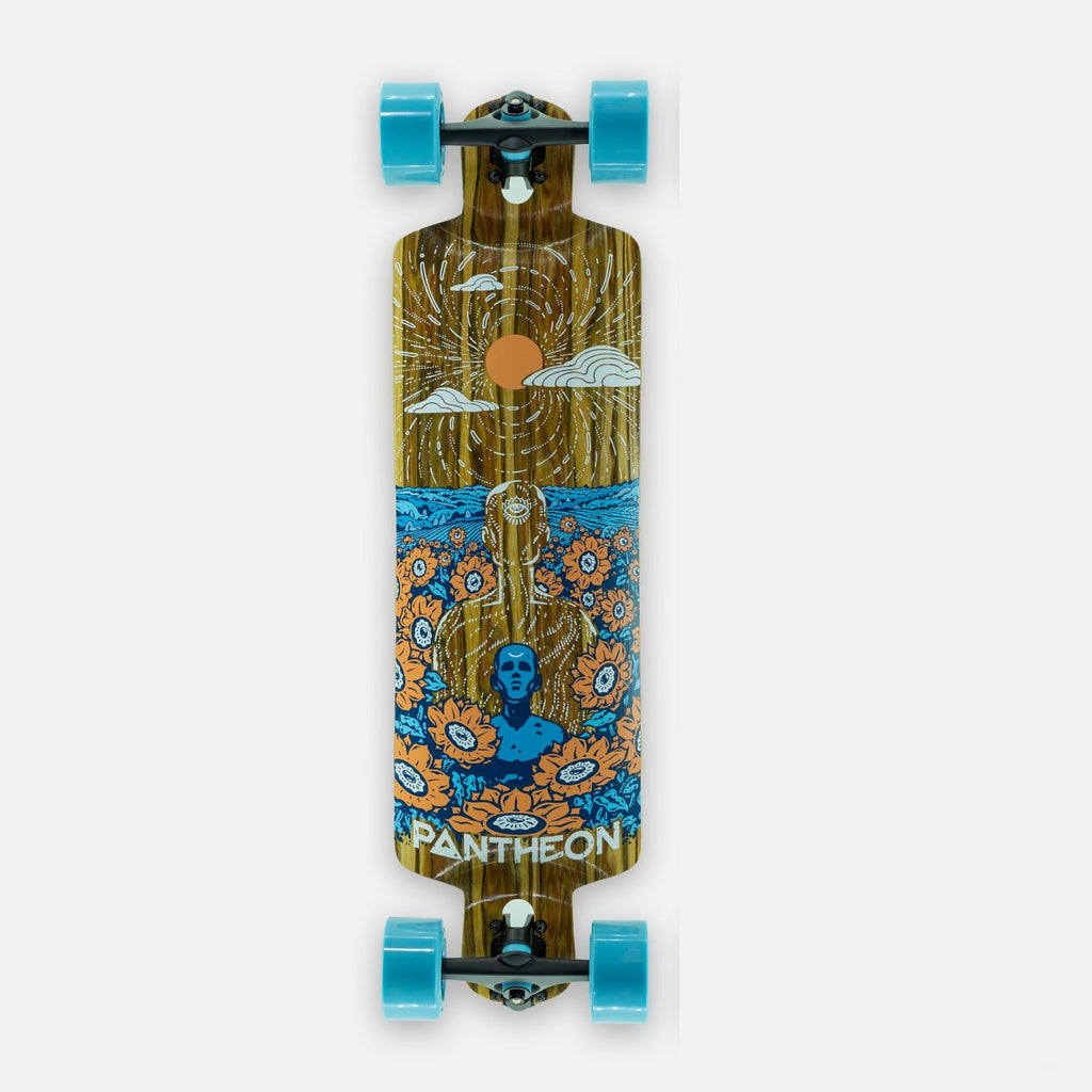 Pantheon Trip Fields Longboard Complete - 33.25"