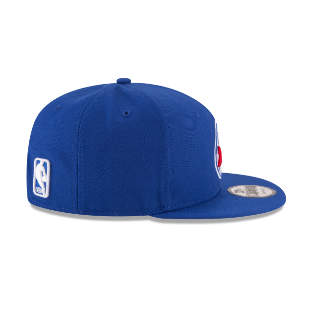 Philadelphia 76ers NBA New Era Men's Royal Blue 9Fifty Basic Snapback