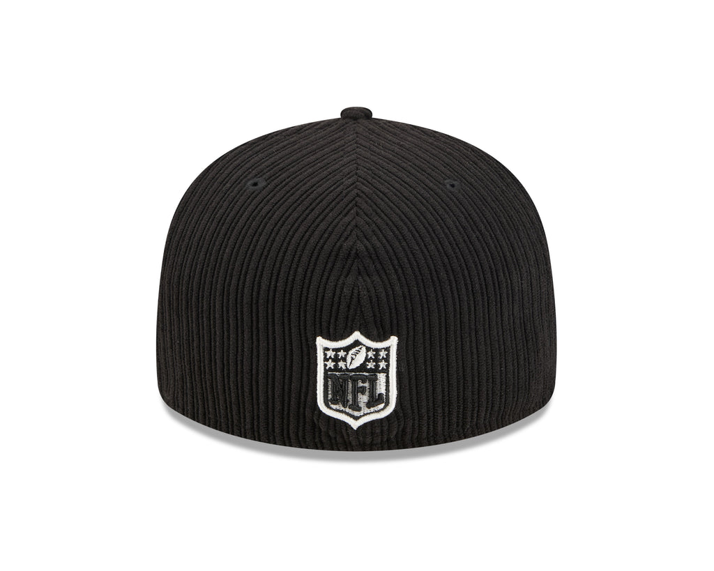Philadelphia Eagles NFL New Era Men's Black 59Fifty Chenille Pop Fitted Hat