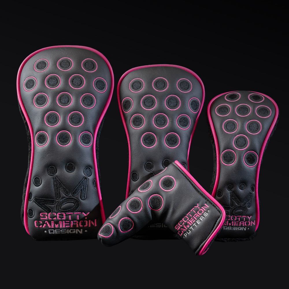 Scotty Cameron Pink Ballistic Cover Set (4PC)