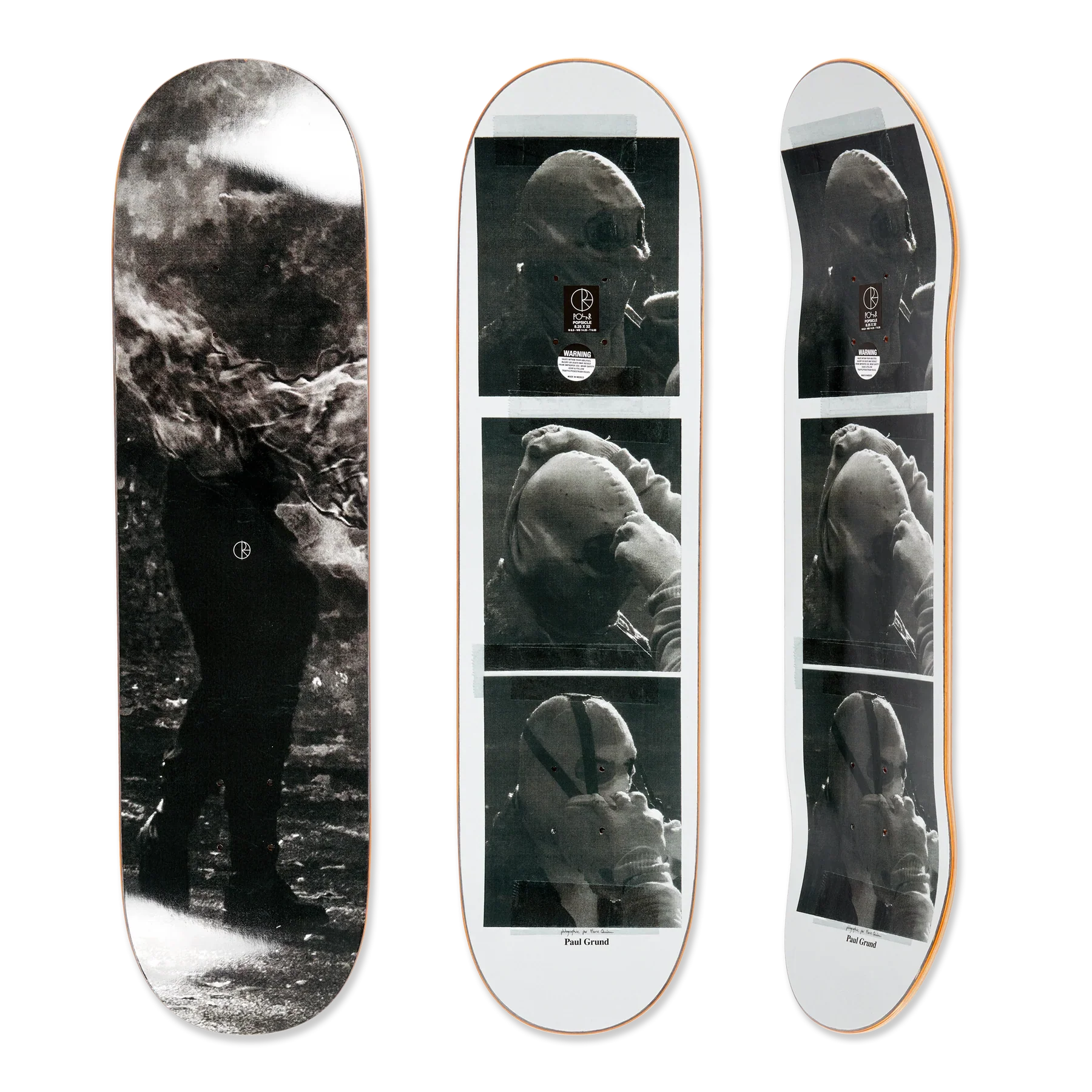 Polar Paul Grund Stuntman B Skateboard Deck - 8.25"