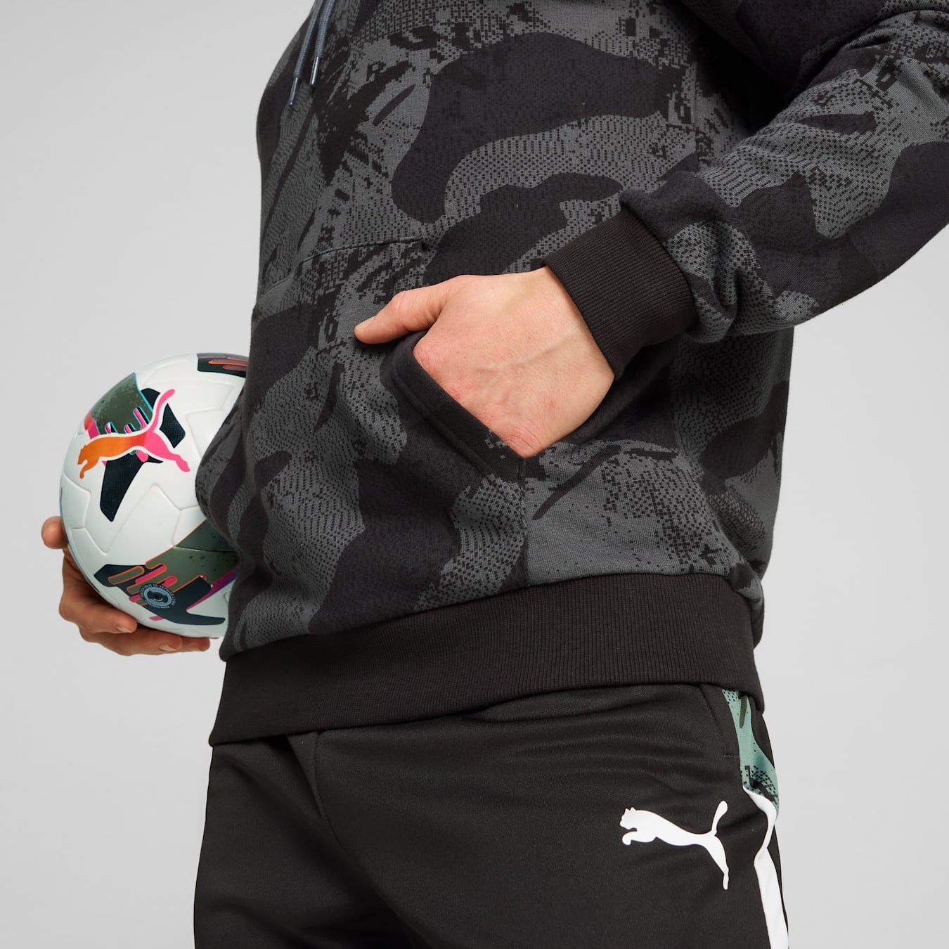 Puma Men's Individual Liga CAMO Hoody