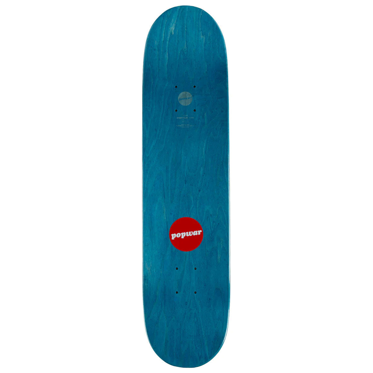 Popwar Heritage Skateboard Deck Cairo Foster Mentalist 7.625" x 31.5"