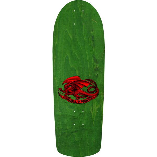 Powell Peralta Mike McGill Skull & Snake Reissue Deck 10" Green - Gold Foil