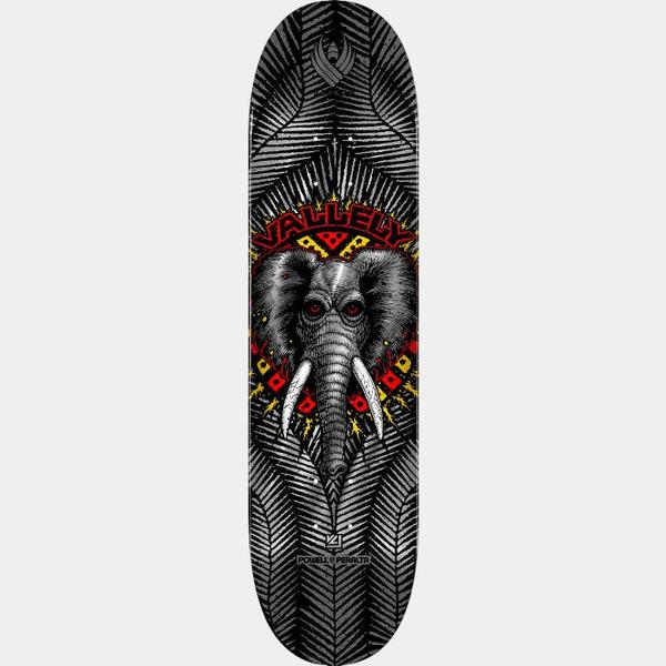 Powell Peralta Mike Vallely Elephant Silver Foil Flight Deck 8.38"