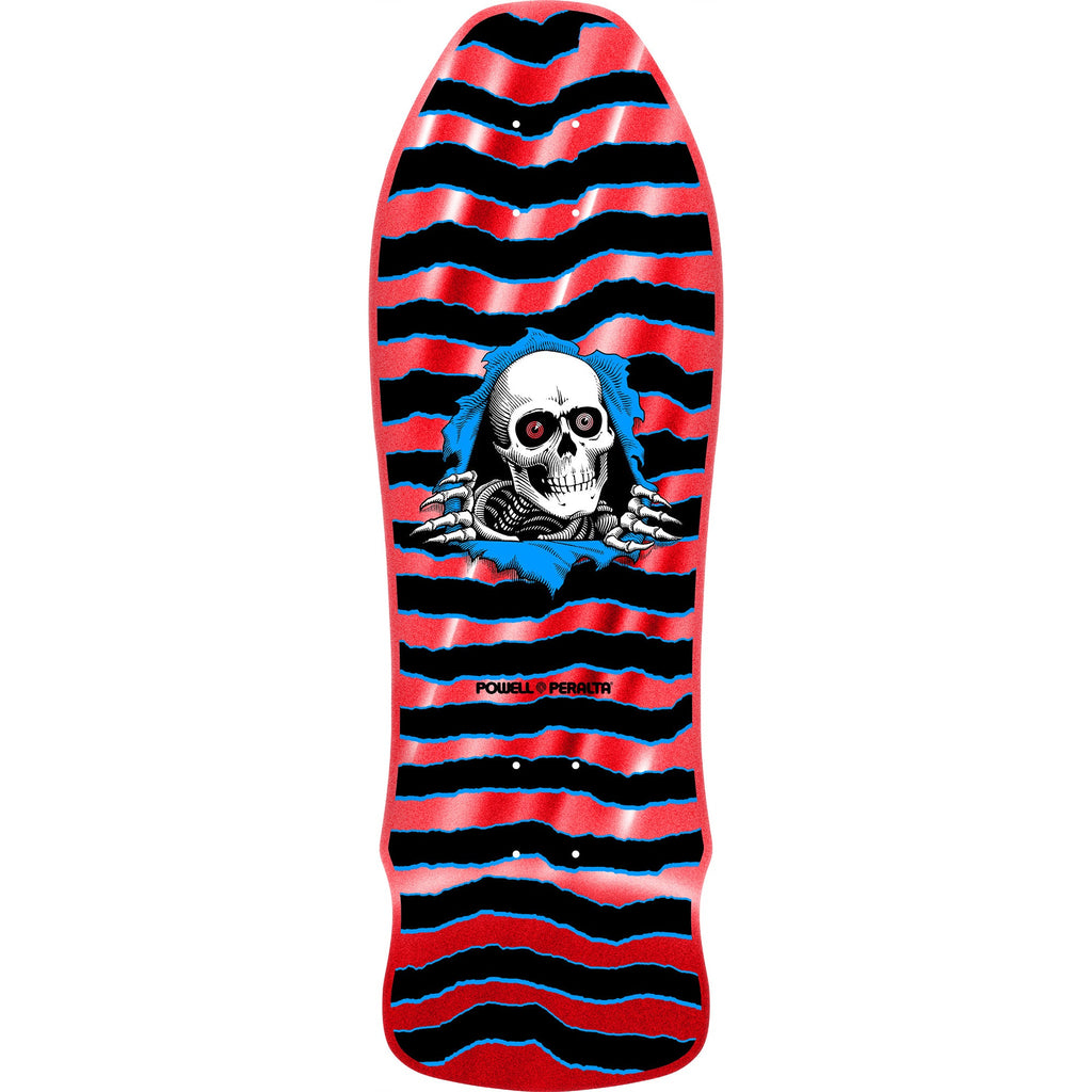 Powell Peralta Skateboard Deck Geegah Ripper Red Foil Old School Reissue