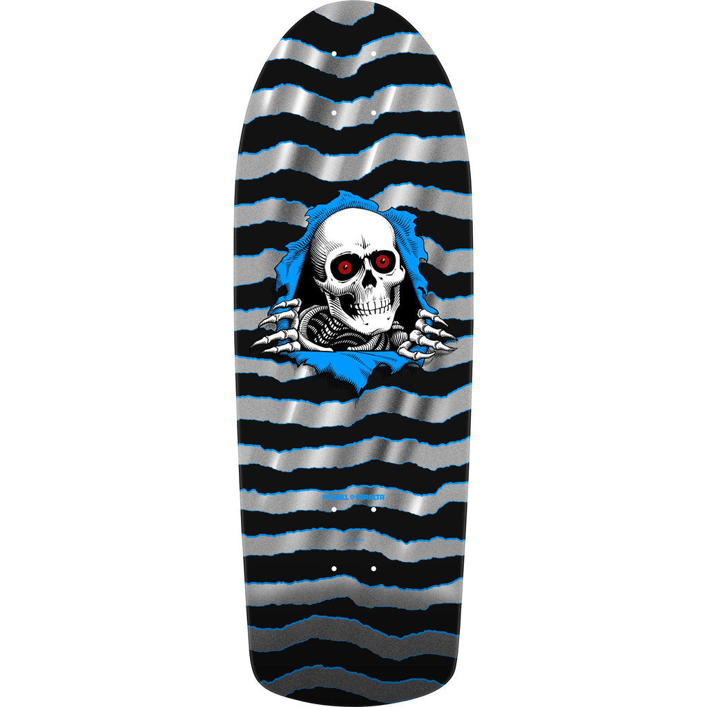 Powell Peralta Skateboard Deck OG Ripper Silver Foil Old School Reissue