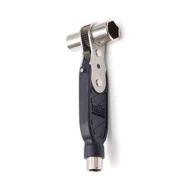 Prime8 Premium Triple Ratchet Lite Skateboard Tool Black - Silver