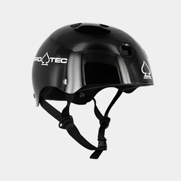Protec Classic Skateboard Helmet CPSC Gloss Black