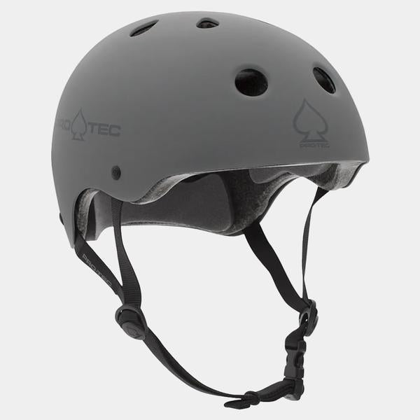 Protec Classic Skateboard Helmet CPSC Matte Gray