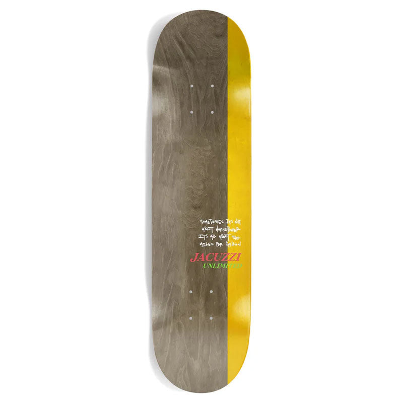 Jacuzzi Skateboard Deck Michael Pulizzi Horse Power 8.375" x 32.1"