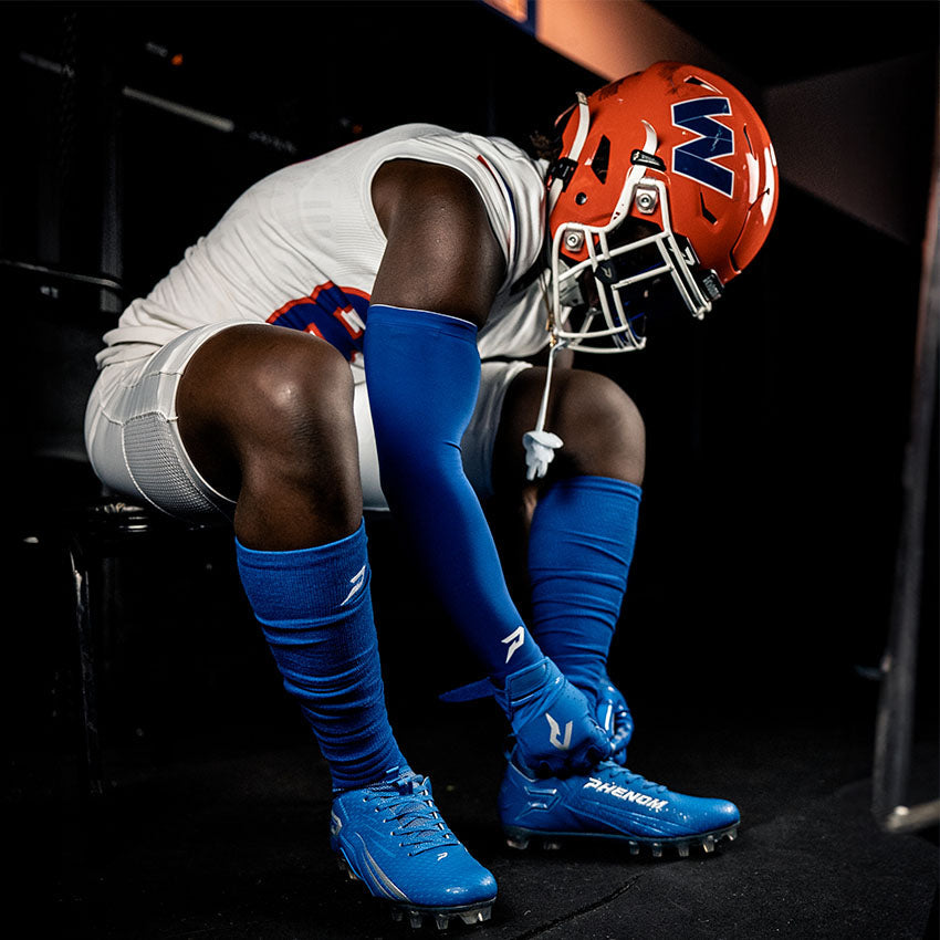 Phenom Elite Quantum Speed 2.0 Football Cleats - Royal Blue