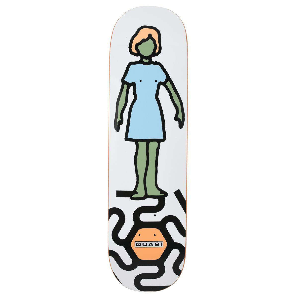 Quasi Skateboard Deck Zoetrope 8.5" x 31.75"