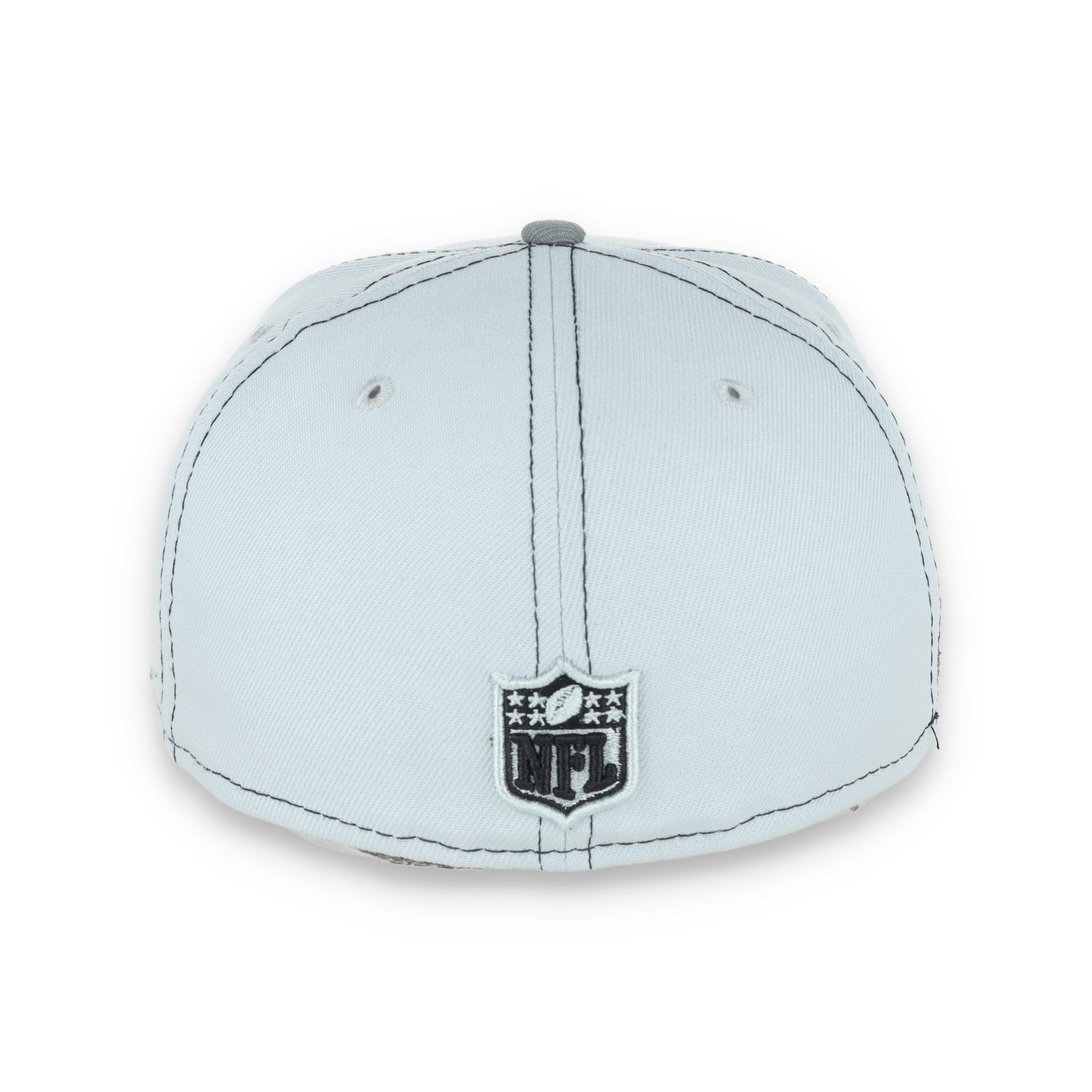 New Era Las Vegas Raiders Gray Pop 59Fifty Fitted Hat